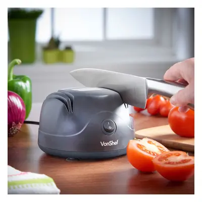 Electric Knife Sharpener 60W - Grinder with Scissor