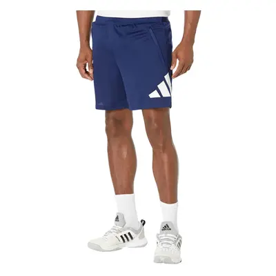 adidas Men's Essentials Logo Training Shorts Dark Blue/White Large