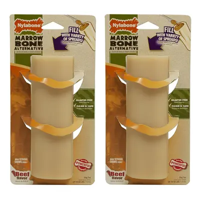 Nylabone Dura Chew Animal Part Alternative Marrow Beef Flavor Large