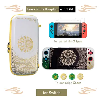 (E(Normal SWITCH)) For Nintendo Switch OLED Storage Bag ZD Tears Of The Kingdom Protective Hard 