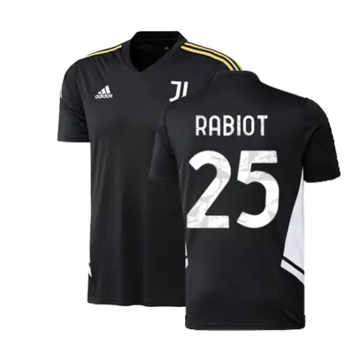 (XXL) Juventus Training Shirt (Black) (RABIOT 25)