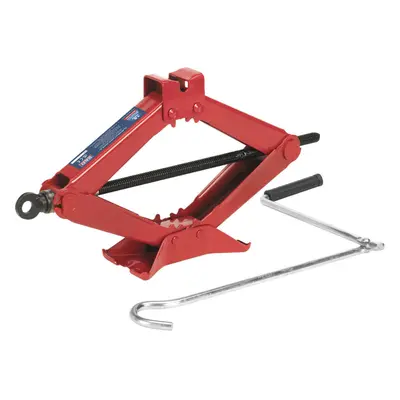 1.5 Tonne 1500KG Heavy Duty Scissor Jack & Handle - Smooth Car Vehicle Thread