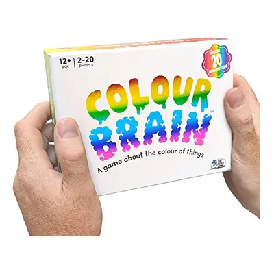 Colourbrain Board Game: Award-Winning Simple Family Board Game | Reduced Packaging | Includes Se