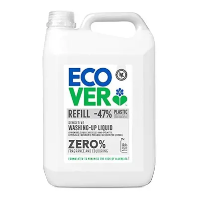 Ecover Zero Washing Up Liquid Refill, 5L