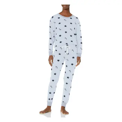 Tommy Hilfiger Women's Hacci Pullover and Jogger Sleep PJ Set Chambra