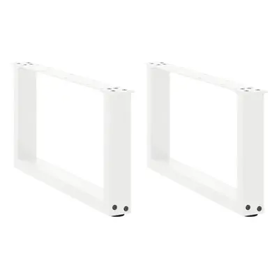 (white, x (30-31) cm) vidaXL Coffee Table Legs Desk Legs Furniture Legs Bar Stand DIY U-Shaped S