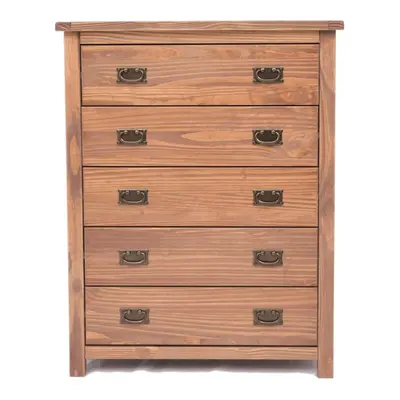 Chest of Drawers Drawer Dark Oak Bedroom Furniture Storage Wood Unit