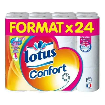 Lotus Comfort Toilet Paper White ? Rolls