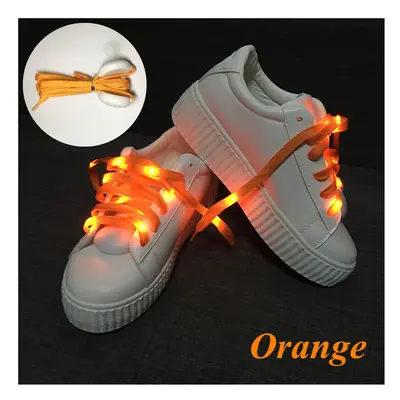 (Orange) NEW 2M led shoelaces light for christmas festival home party