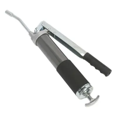 Heavy Duty Twin Piston Grease Gun - 3-Way Fill - Variable Stroke - Rubber Grip