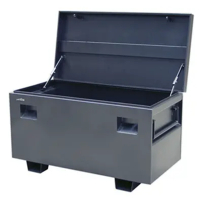 Heavy Duty Steel Site Box - x x 700mm - Locking Tool Storage Chest