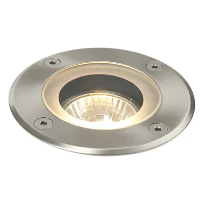 Marine Grade IP65 Round Ground Light - 50W GU10 - Stainless Steel