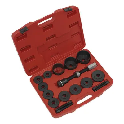 17 Pc Wheel Bearing Removal & Installation Tool Kit - IMPACT Drive Drift Screw