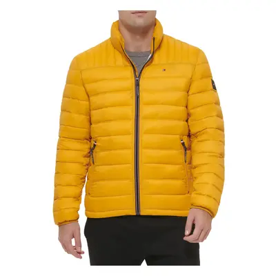 Tommy Hilfiger Mens Ultra Loft Lightweight Packable Puffer Jacket Standard and Big Tall Yellow G