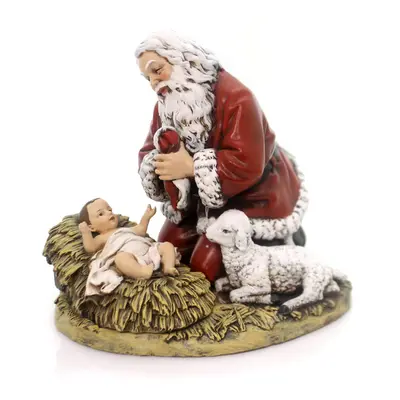 Joseph's Studio by Roman High Kneeling Santa Figure by Joseph Studio