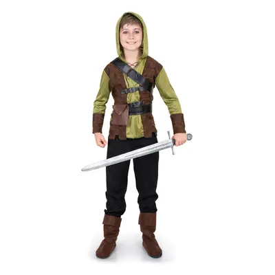 (7-8 years (128 cm)) Boy's Forest Robin Costume