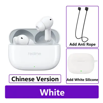 (CN White n White) New Realme Buds T300 True Wireless Earphone 30dB Active Noise Cancelling