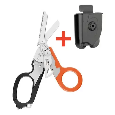 (Black Orange Set) Multifunction Scissors XIAOTREE For Raptors First Aid Expert Tactical Folding