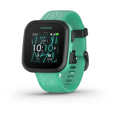 Garmin Bounce?, Kids Smartwatch, Two-Way Text and Voice Messaging, Location Tracking, Green Burs