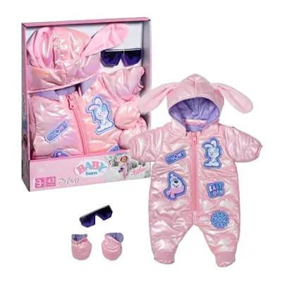 Deluxe Snowsuit - Winter Outfit for 43cm Dolls with Matching Gloves and Sunglasses - Suitable fo