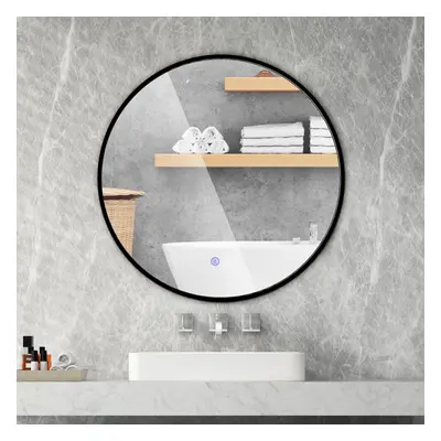 60 CM Round Bathroom Mirror Vanity Mirror with LED Lights