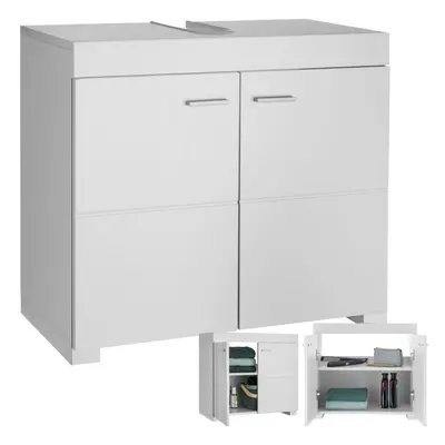 Bathroom Cabinet Sink Vanity Unit Compartment Shelving Storage Cupboard