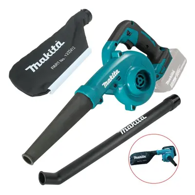 Makita DUB185Z 18v LXT Cordless Blower Vacuum + Long Nozzle + Collect Bag - Bare