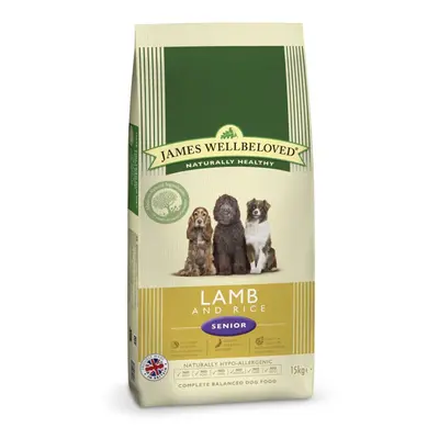 Jwb Adult Dog Senior Lamb & Rice Kibble 15kg