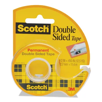 Scotch 3M CLIP-137 Permanent Double Sided Tape (Case of 12)