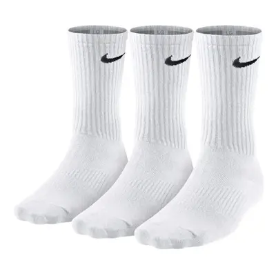 Nike Men's Cotton Cushion Crew Socks Pack White Large