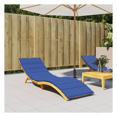 vidaXL Sun Lounger Cushion Royal Blue 200x60x3cm Oxford Fabric