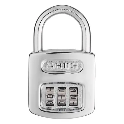 Abus 160/40 C All Weather Resettable Chrome Combination Padlock