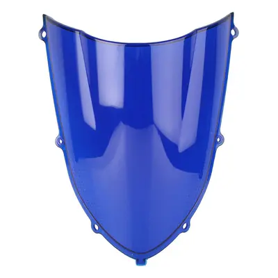 (Blue) ZX10R 2005 Motorcycle Windshield Windscreen Double Bubble For Kawasaki