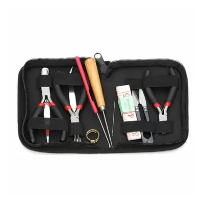 Jewelry Tool Kit DIY Tools Set Equipment For Jewelry Making Repair with Plies Scissor Beading Tw