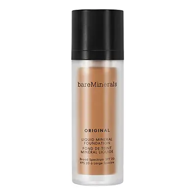 bareMinerals Original Liquid Mineral Foundation Broad Spectrum Spf 20, Medium Dark 23, Fl Oz