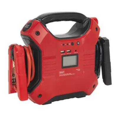 Sealey SL32S Jump Starter Power Pack Lithium Iron Phosphate (LiFePo4) 12/24V 1200/600 Peak Amps