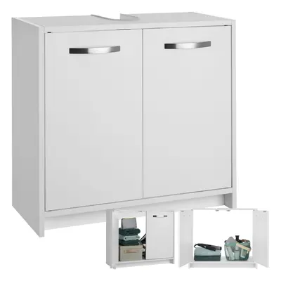 Vanity Unit Bathroom Cabinet Spacious Under Toilet Sink Storage Restroom Units