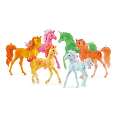 Schleich bayala Unicorn Toys 6-Piece Collectible Set of Unicorn Figurines Unicorn Gifts for Girl