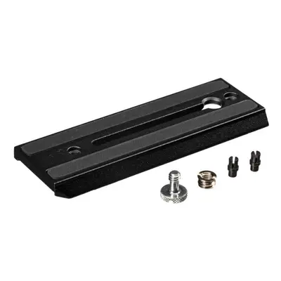 Manfrotto 504PLONG Video Camera Plate for Fluid Head (Black)