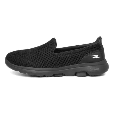 Skechers Women's Go Walk Sneaker Black 10.5 Wide