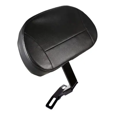 (B) Black Plug-in Driver Backrest Kit Rider Backrest For Harley Fatboy Heritage Softail CV Style