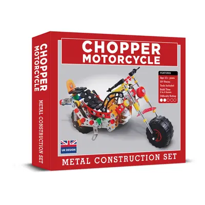 Chopper Motorcycle Metal Construction Set