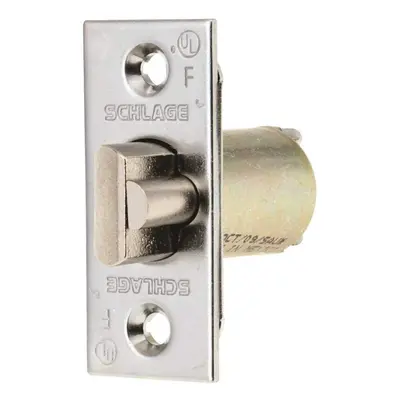 Schlage Commercial A Series Square Corner Dead Latch with 2-3/8"" Backset with 1"" Face Satin Ch