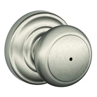 SCHLAGE FA40 AND Andover Privacy Knob Satin Nickel