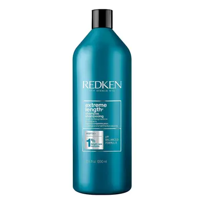 Redken Extreme Length Shampoo For Hair Growth Prevents Breakage Strengthens Hair Infused With Bi