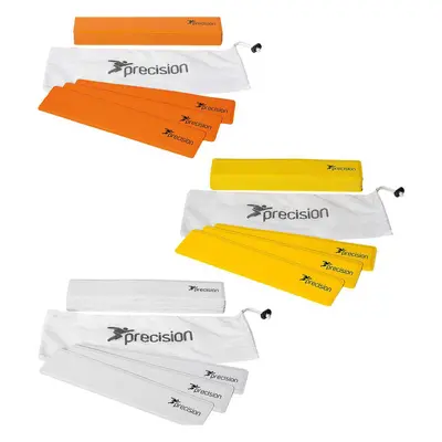 15 PACK 34x7cm Rectangular Rubber Marker Set - ORANGE - Non-Slip Indoor Pitch