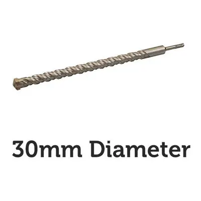 30mm x 460mm SDS Plus Crosshead Masonry Drill Bit Tungsten Point Cutting Head