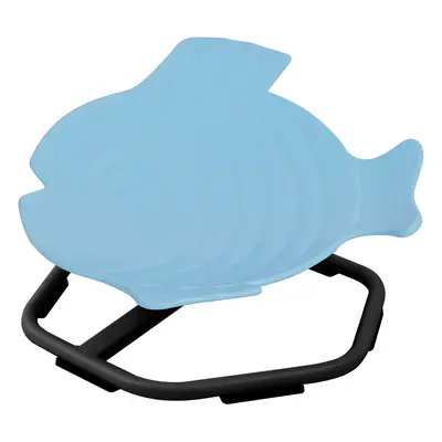 MagicMeadow Sensory Toy Spinning Fish: Autism-Friendly - Blue