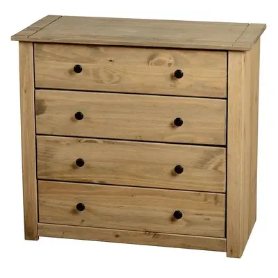 Seconique Panama Soild Waxed Pine Drawer Chest