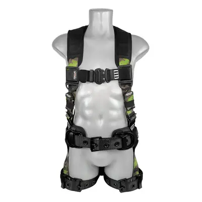 Frontline 110CTB-CF-XL-2X Combat?Lite Camouflage Full Body Harness (Size:XL-2X) Suspension Traum